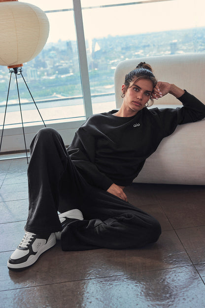 Alo Recovery Mode Sneaker - Black/White