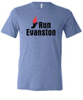 Run Evanston T-Shirt (unisex and ladies)