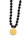Black Onyx Mala Necklace