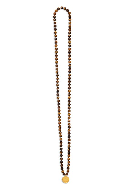 Tiger’s Eye Mala Necklace