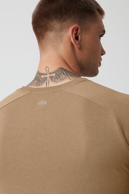 The Triumph Crew Neck Tee - Gravel