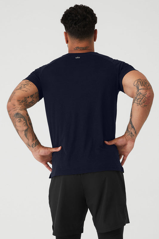 The Triumph Crew Neck Tee - Navy