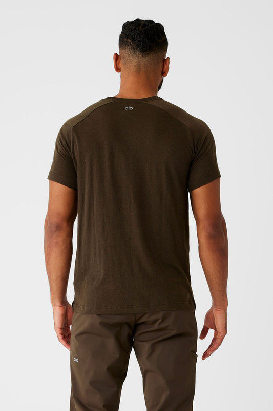 The Triumph Crew Neck Tee - Espresso