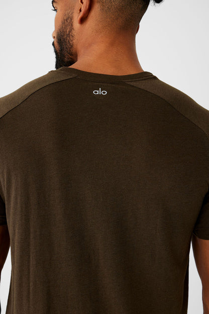 The Triumph Crew Neck Tee - Espresso