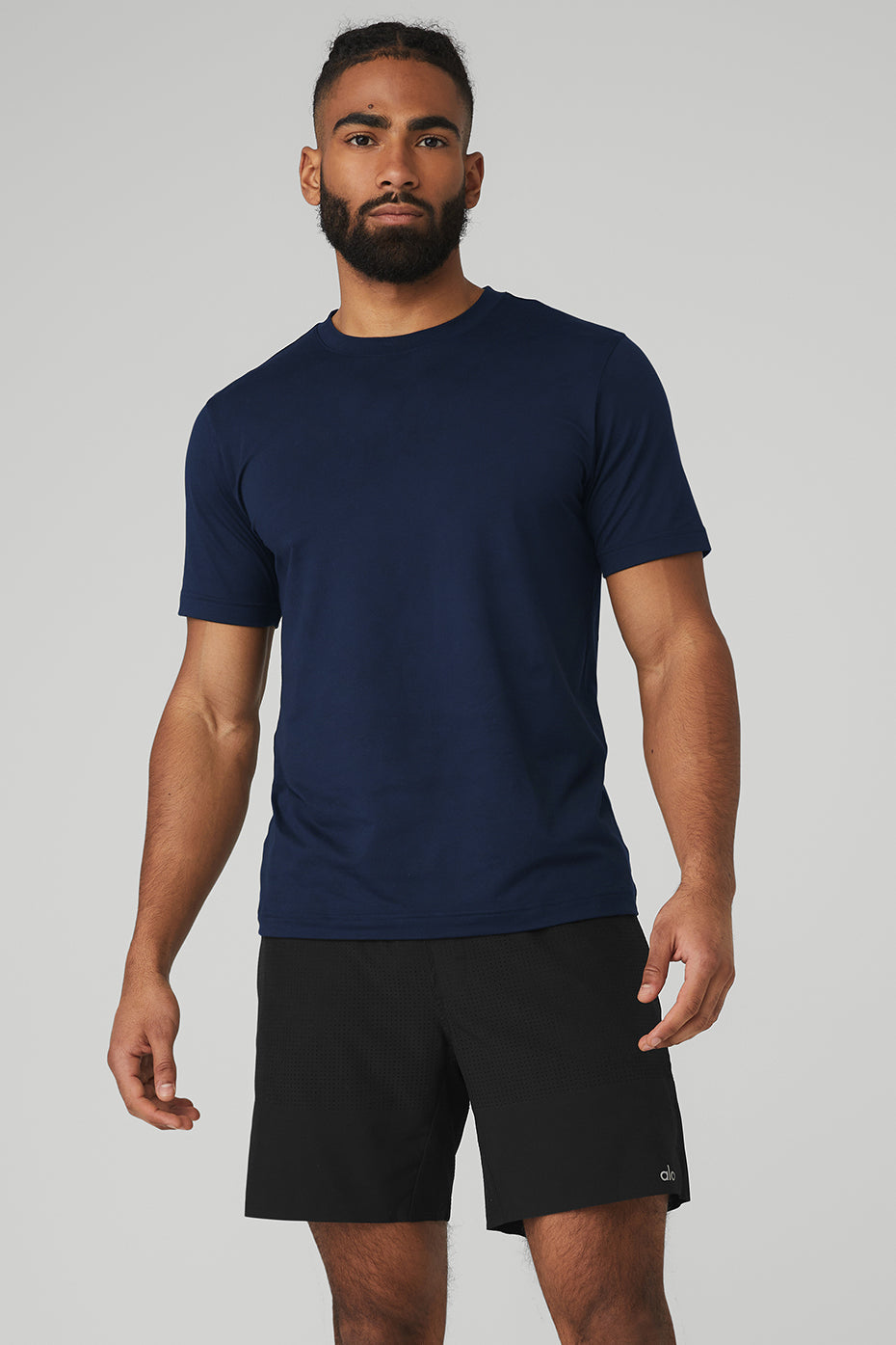 Conquer Reform Crewneck Short Sleeve - Navy