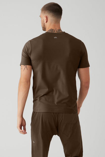 Conquer Reform Crewneck Short Sleeve - Espresso