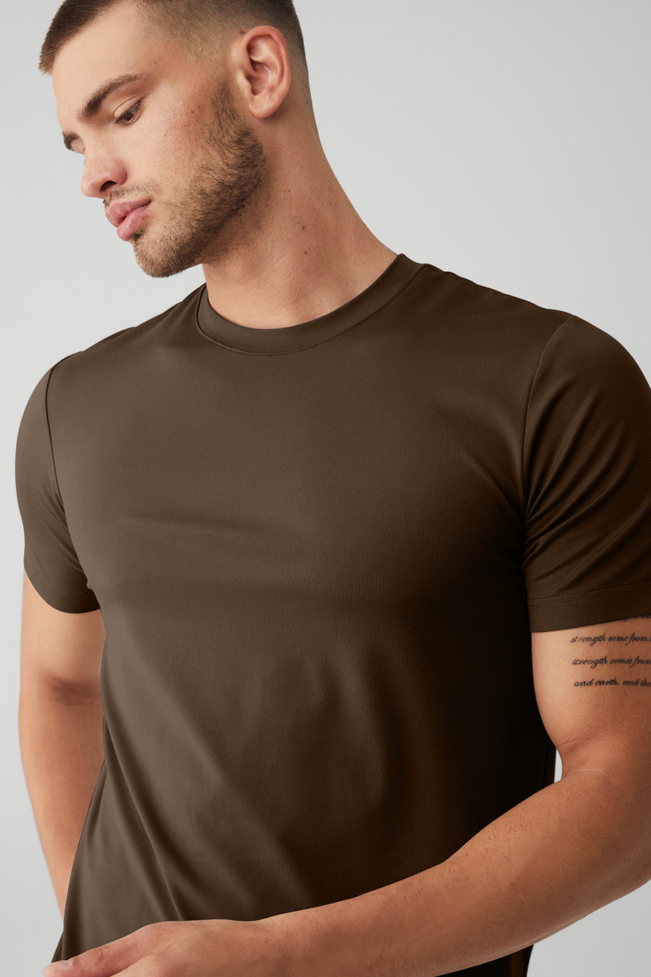 Conquer Reform Crewneck Short Sleeve - Espresso