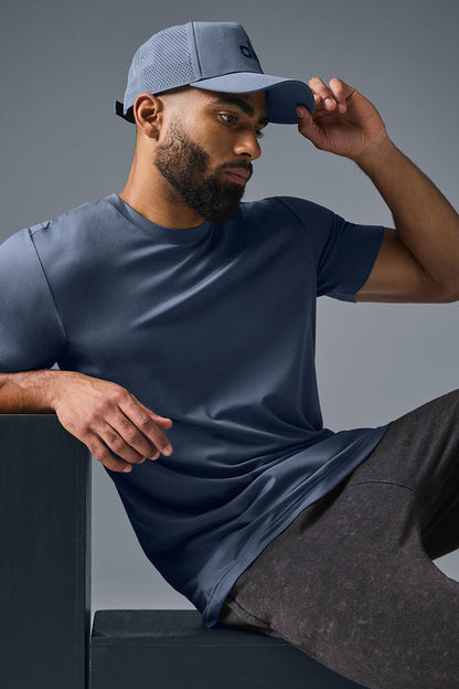 Conquer Reform Crewneck Short Sleeve - Bluestone