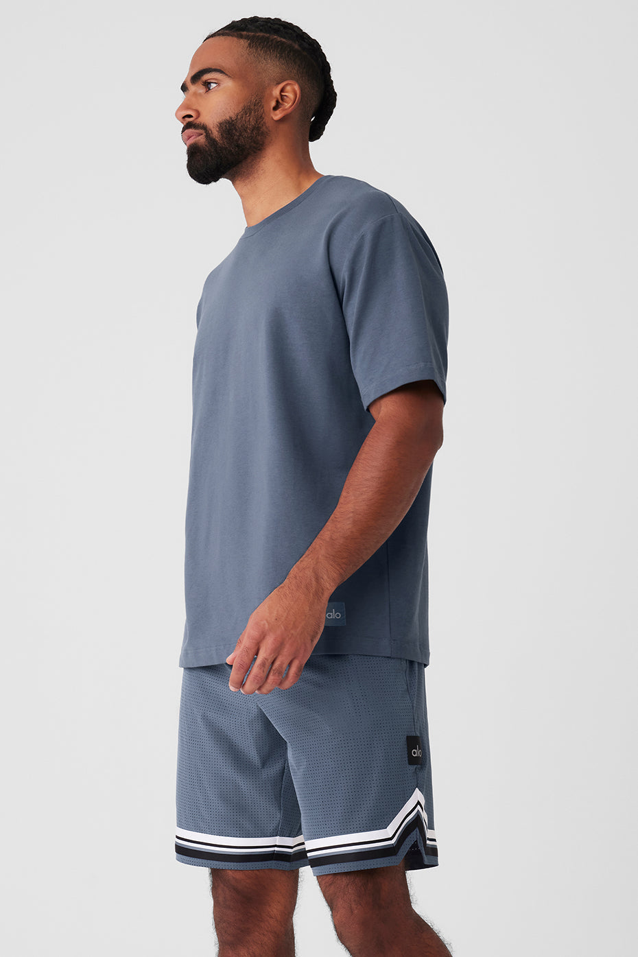 Double Take Short Sleeve - Bluestone