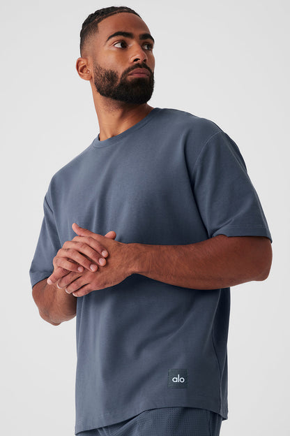 Double Take Short Sleeve - Bluestone