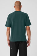 Double Take Short Sleeve - Midnight Green