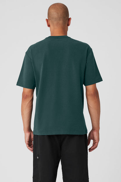 Double Take Short Sleeve - Midnight Green