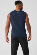 The Triumph Muscle Tank - Navy