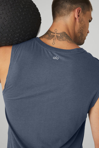 The Triumph Muscle Tank - Bluestone