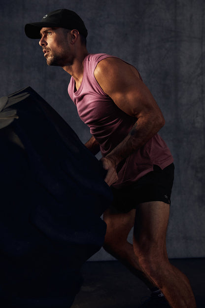 The Triumph Muscle Tank - Mars Clay