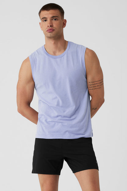The Triumph Muscle Tank - Icy Purple