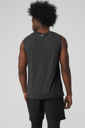 The Triumph Muscle Tank - Black Heather