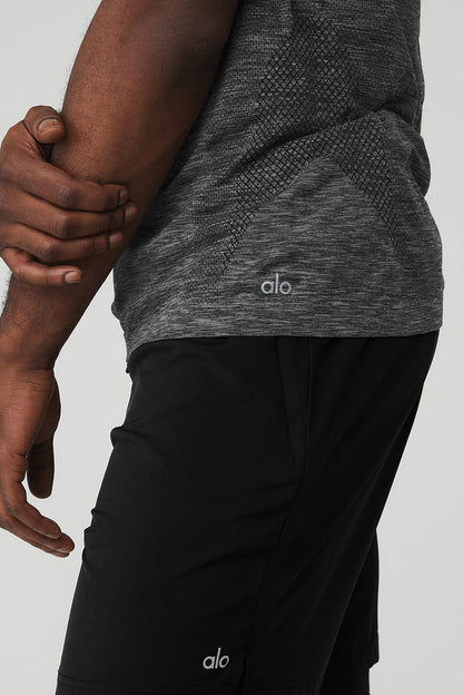 Amplify Seamless Muscle Tank - Black Heather