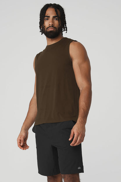 Idol Performance Tank - Espresso