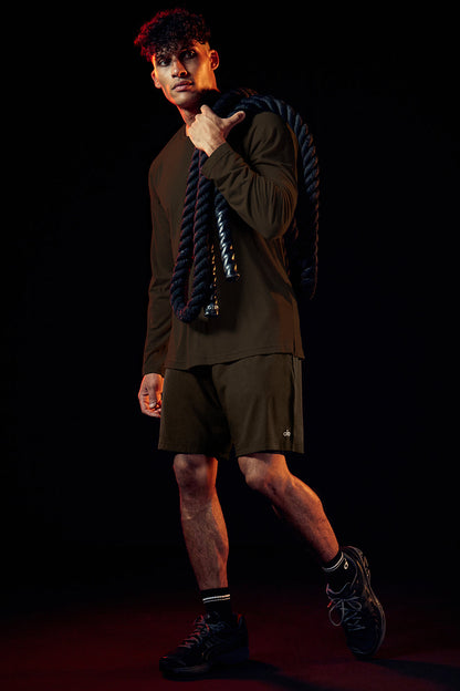 Triumph Long Sleeve Tee - Espresso