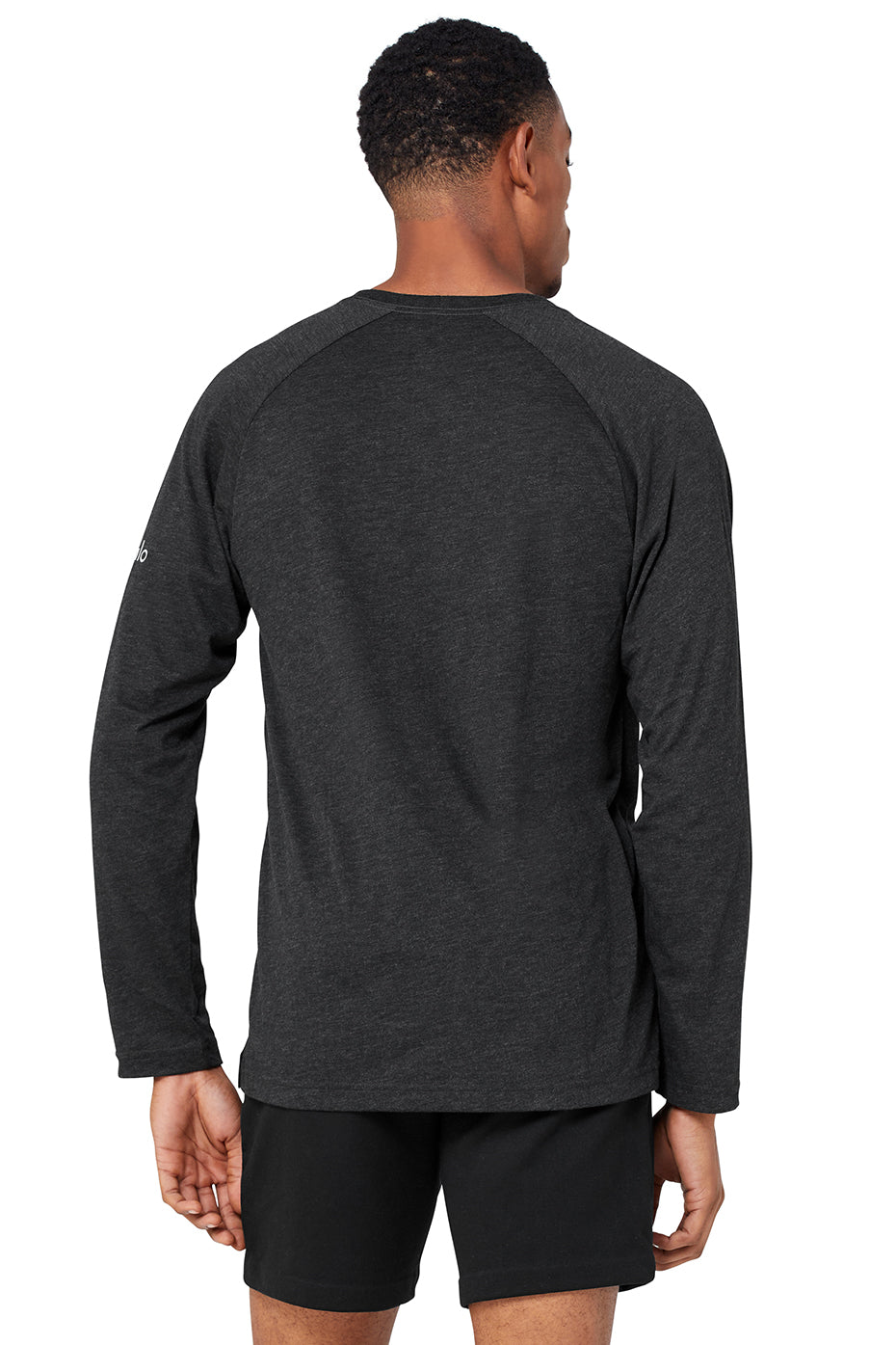 Triumph Long Sleeve Tee - Black Heather