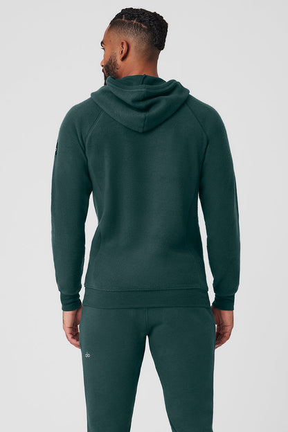 The Triumph Hoodie - Midnight Green