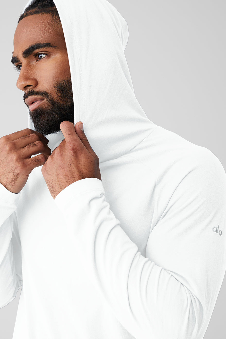 Core Hooded Runner - White