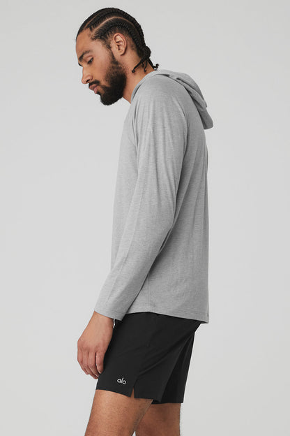 Core Hooded Runner - Athletic Heather Grey