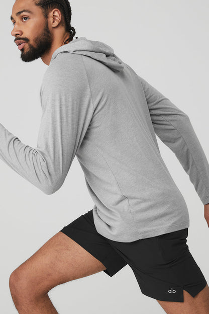 Core Hooded Runner - Athletic Heather Grey