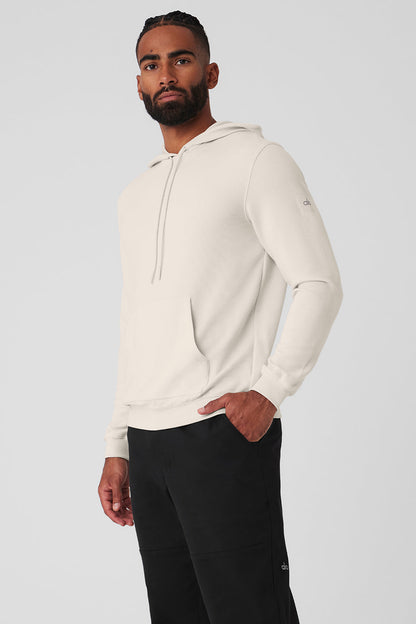 Micro Waffle Fast Break Hoodie - Bone