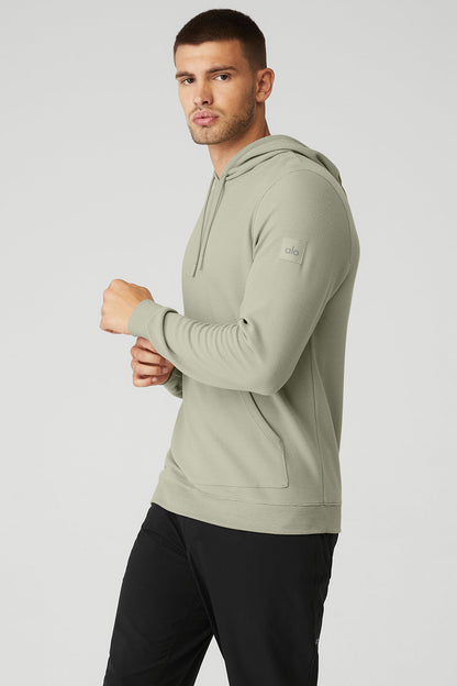 Micro Waffle Fast Break Hoodie - Limestone