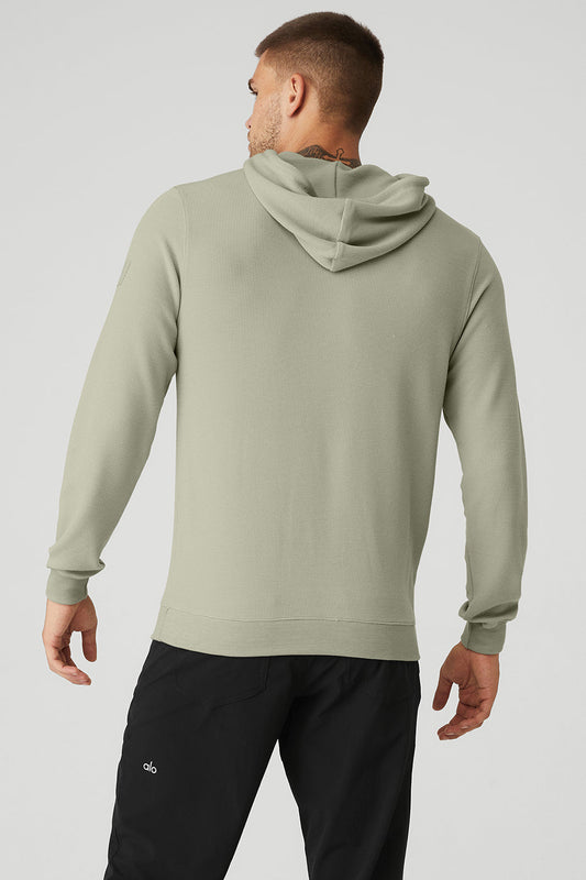 Micro Waffle Fast Break Hoodie - Limestone