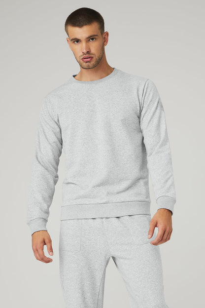 Qualifier Crewneck - Athletic Heather Grey