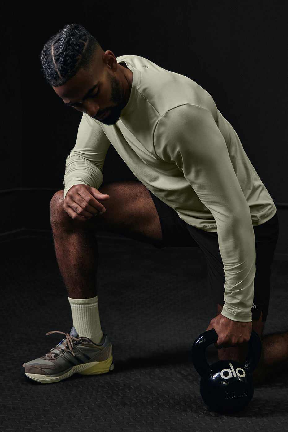 Conquer Reform Crewneck Long Sleeve - Limestone