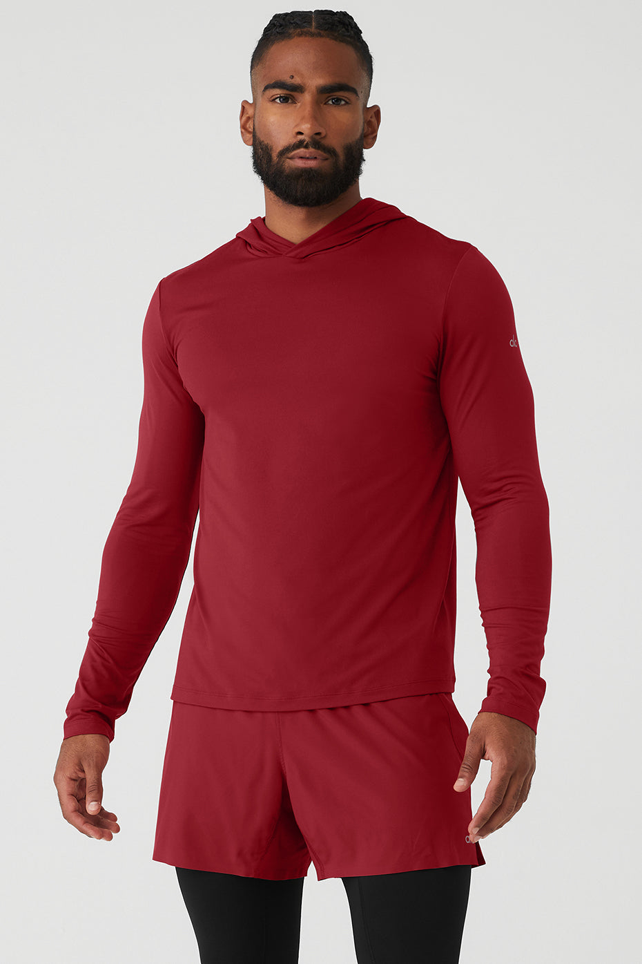Conquer Reform Long Sleeve With Hood - Victory Red