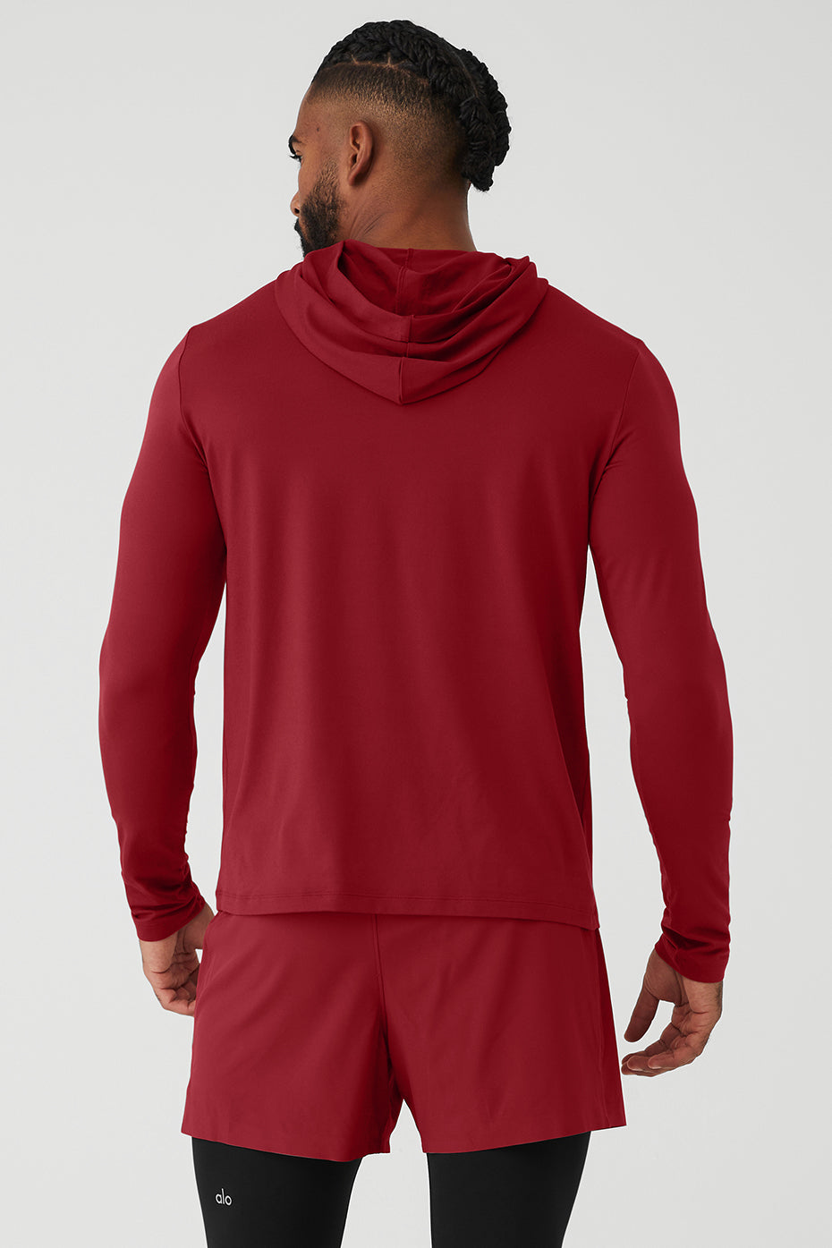 Conquer Reform Long Sleeve With Hood - Victory Red