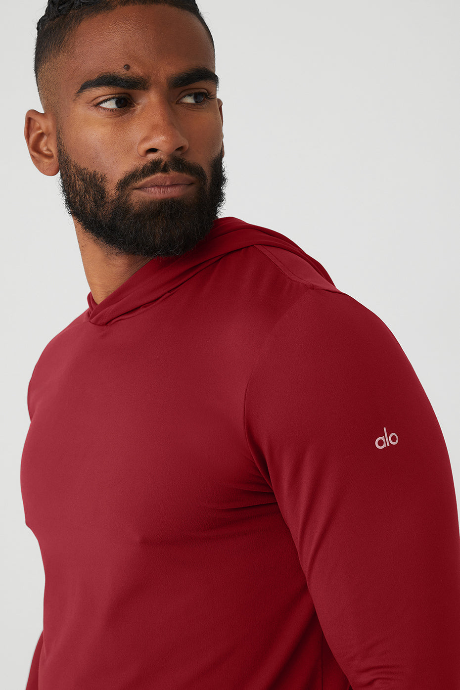 Conquer Reform Long Sleeve With Hood - Victory Red