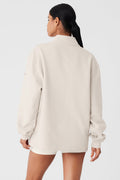 Renown Heavy Weight 1/4 Zip - Bone