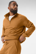 Ripstop 1/4 Zip On-Set Jacket - Toffee