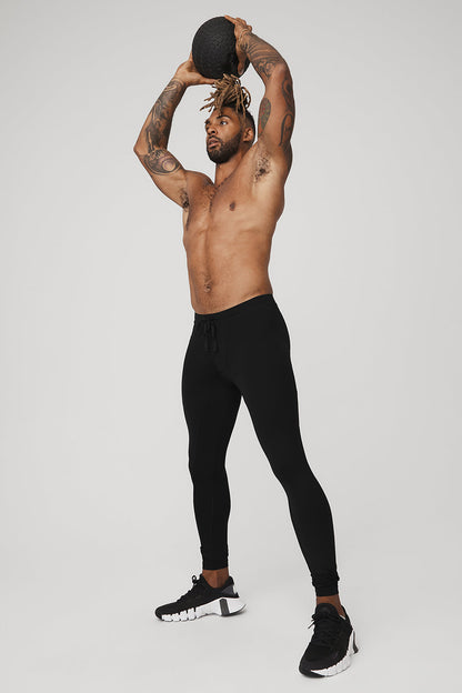 Warrior Compression Pant - Jet Black