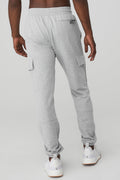 Highline Cargo Sweatpant - Athletic Heather Grey