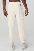 Highline Cargo Sweatpant - Bone