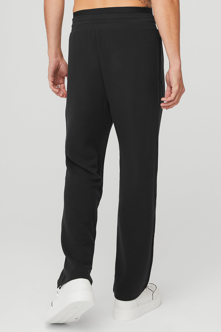 Micro Waffle Fast Break Sweatpant - Black