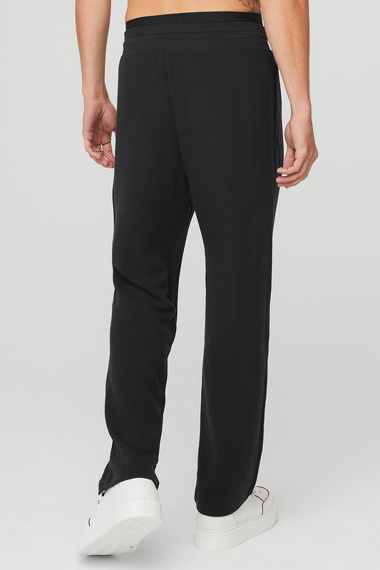 Micro Waffle Fast Break Sweatpant - Black