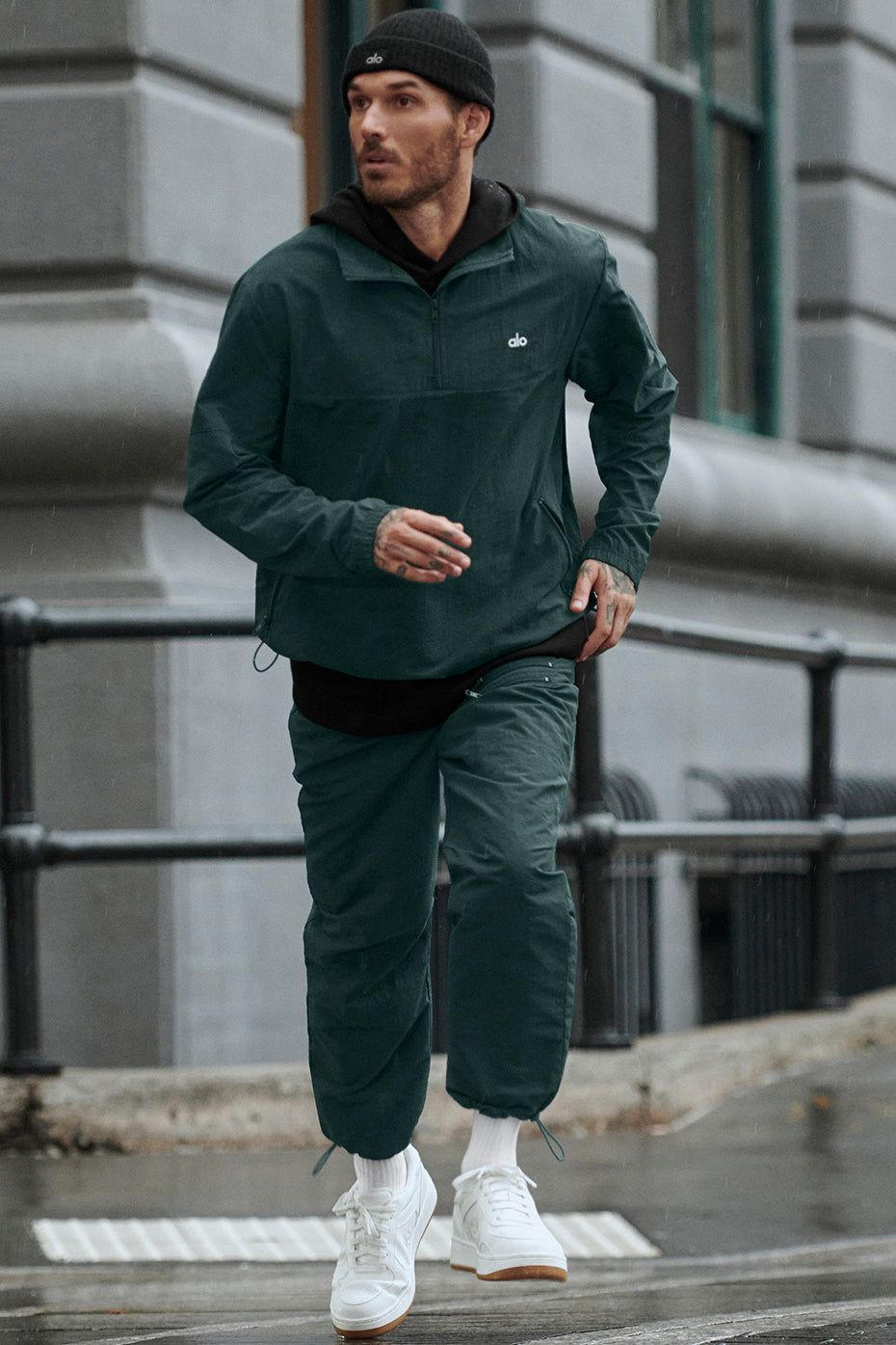 Takeaway Track Pant - Midnight Green