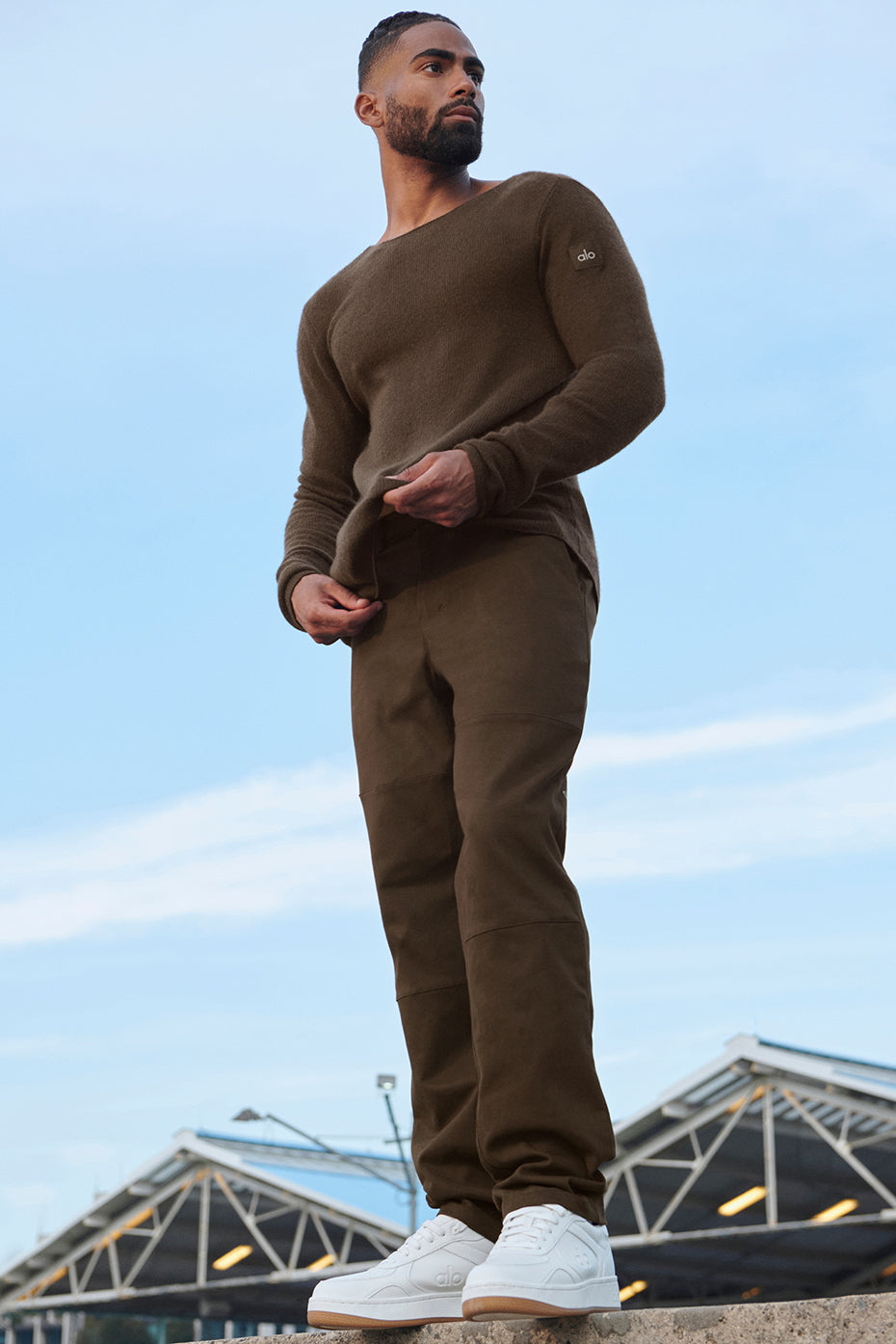 Edition Sueded Pant - Espresso