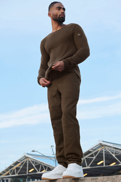 Edition Sueded Pant - Espresso