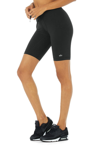 9” Warrior Compression Short - Jet Black