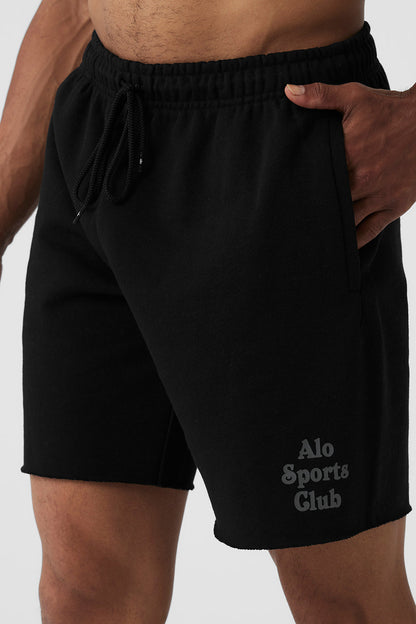 Sports Club Palms Chill Short - Black/Dark Grey