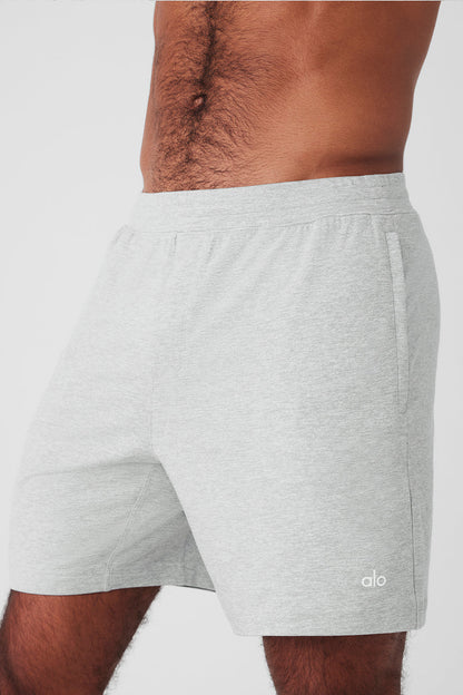 7" Conquer React Performance Short - Athletic Heather Grey